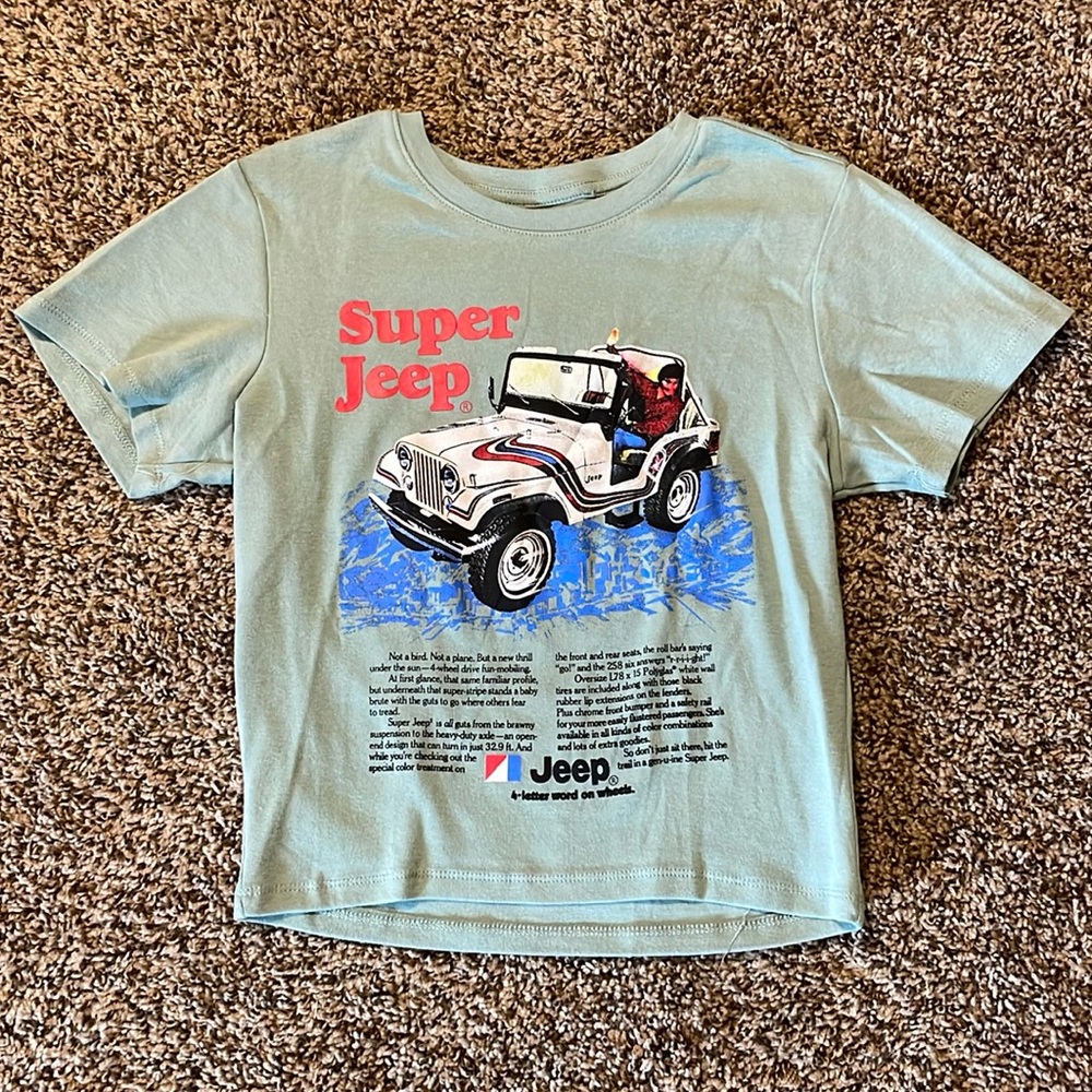 Jeep crop top